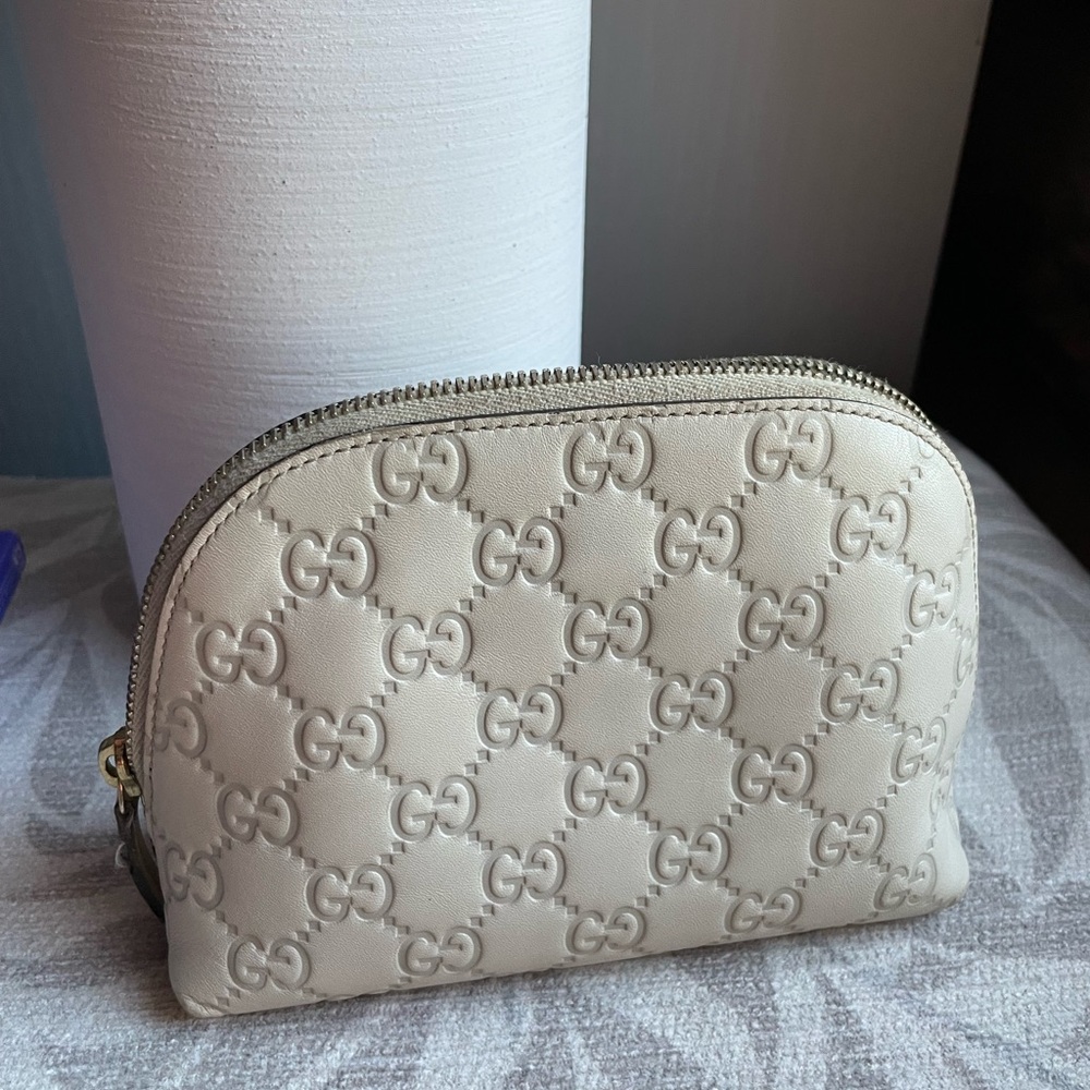 Gucci Cream/ Beige Leather Second Bag